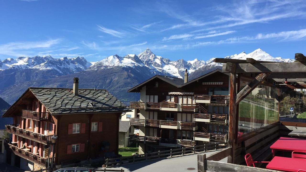 Hotel Restaurant Rothorn Visperterminen Exterior foto