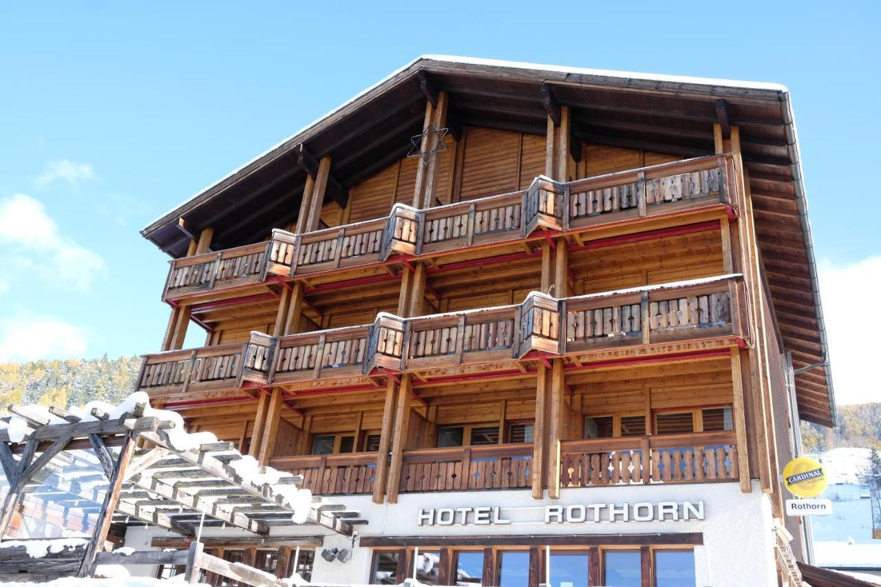 Hotel Restaurant Rothorn Visperterminen Exterior foto